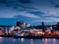 Wexford Town at dusk