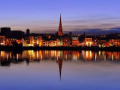 Wexford Town at dusk